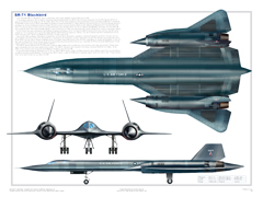 SR-71 Blackbird Poster